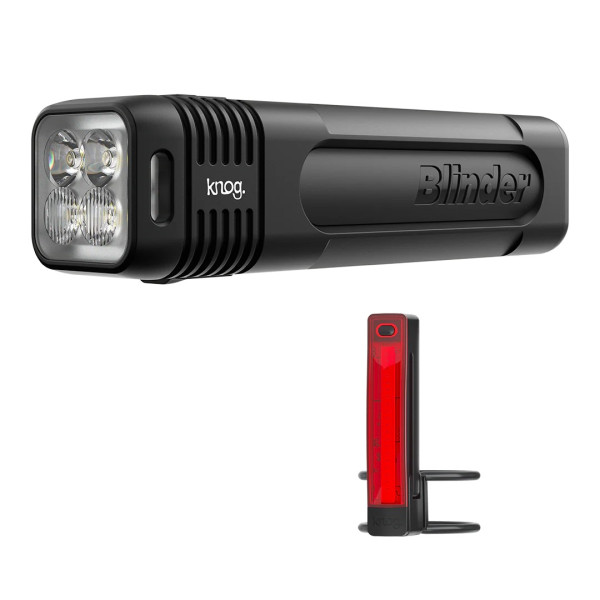 Knog Blinder Twinpack Bike Lights Kit | Square | Velonova ®